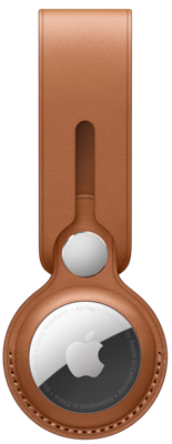 Apple AirTag hanger zadelbruin