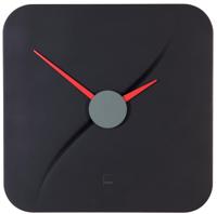 Sigel SI-WU131 Wandklok Artetempus Kada Black Met Quartz Uurwerk - thumbnail