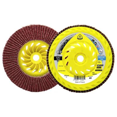 Klingspor 369301 SMT 975 schuurmoppelschroefdraad M 14 keramiek, 125 mm korrel 40 gewelfd Diameter 125 mm 10 stuk(s)