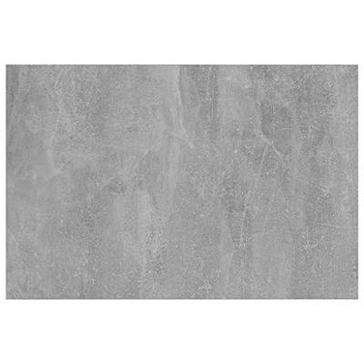 Wandschappen 4 st 60x40x1,5 cm bewerkt hout betongrijs