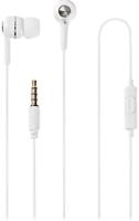 Nedis - Hoofdtelefoon met kabel - in-ear - 1,2 m ronde kabel - geïntegreerde microfoon - handsfree functie - wit - thumbnail