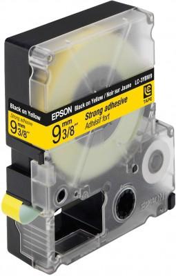 Epson Strong Adhesive Tape - LC3YBW9 Strng adh Blk/Yell 9/9