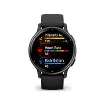 Garmin Vivoactive 5 3,05 cm (1.2") AMOLED 42 mm Digitaal 390 x 390 Pixels Touchscreen Zwart Wifi GPS - thumbnail