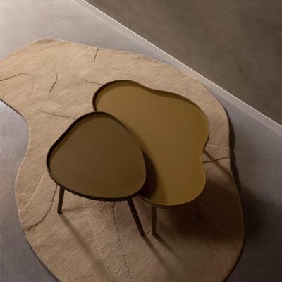 WOOOD Organisch Vloerkleed 'Alya' 170 x 240cm, kleur Milk