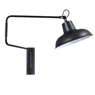 Masterlight Gunmetalen wandleeslampIndustria 123cm - 3046-05-30-06
