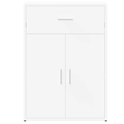 Dressoir 60x30x84 cm bewerkt hout wit