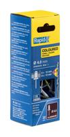 Rapid Automotive blindklinknagels Ø4,0 x 16 mm, 32 stuks + boor - 5000403 - 5000403 - thumbnail