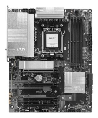 MSI PRO B850-P WIFI moederbord AMD B850 Socket AM5 ATX - thumbnail