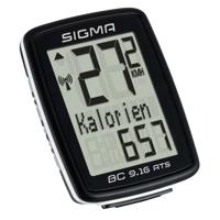 Sigma BC 9,16 ATS Kilometerteller 9 functies - Zwart - thumbnail