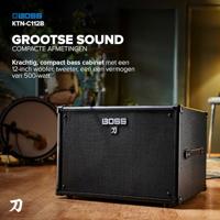 Boss Katana Cabinet 112 Bass 500 Watt basgitaar speakerkast - thumbnail