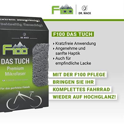 Dr. Wack f100 microvezeldoek "das tuch - premium mikrofaser" microfiber cloth dr.wack das tuch
