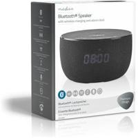 BluetoothÃÂÃÂ®-Speaker met Draadloos Laden | 30 W | Tot 6 Uur Speeltijd | Klok | Zwart - thumbnail