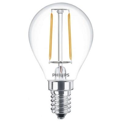 Philips LED 34774800 LED-lamp Energielabel E (A - G) E14 Kogel 2 W = 25 W Warmwit (Ø x l) 45 mm x 80 mm 1 stuk(s)