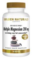Golden Naturals Multiple Magnesium 200mg Tabletten - thumbnail