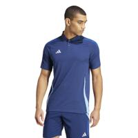 adidas Tiro 24 Competition Polo Donkerblauw Blauw Lichtblauw - thumbnail