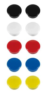 Magneet westcott 15mm assorti pak a 10 stuks