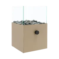 Cosi Fires gaslantaarn cosiscoop square sandy beige - thumbnail