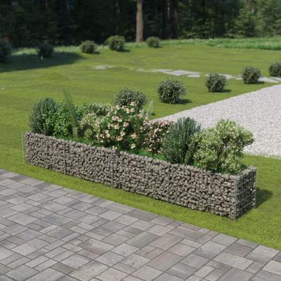 Gabion plantenbak verhoogd 360x50x50 cm gegalvaniseerd staal Gabion plantenbak verhoogd 360x50x50 cm gegalvaniseerd staal