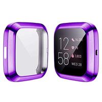 Fitbit Versa 2 Soft TPU case (volledig beschermd) - Paars - thumbnail