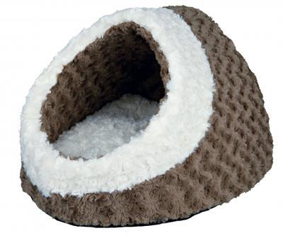TRIXIE KATTENMAND IGLO KALINE TAUPE / CREME 35X26X41 CM