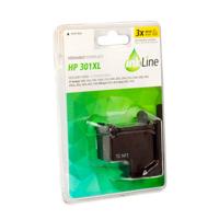 Inkline INH301BK inktcartridge voordeelpak zwart - thumbnail