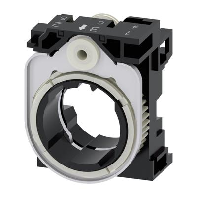 Siemens 3SU1500-0AA10-0AA0 3SU15000AA100AA0 Houder 3-weg (b x h) 30 mm x 40 mm Grijs, Zwart 1 stuk(s)