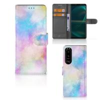 Hoesje Sony Xperia 5III Watercolor Light | Portemonnee hoesje - thumbnail