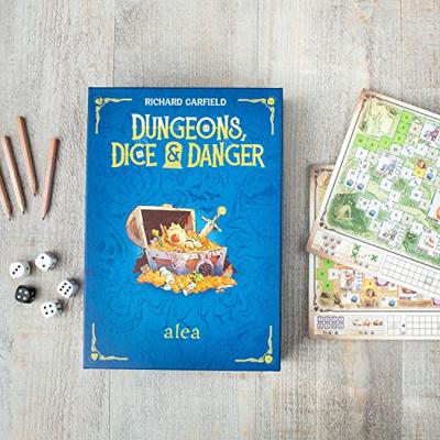 Ravensburger dungeons, dice and danger bordspel (engels, 1 - 4 spelers, 30 - 45 minuten, vanaf 12 jaar)