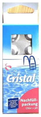 Cristal 287101 Nachfüllpackung Chlor/pH Wassertestgerät Chlor 60 stuk(s)