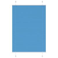 Pliss rolgordijn 85x150 cm stofbreedte 84,4 cm polyester blauw - thumbnail