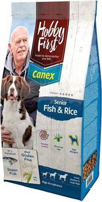 HobbyFirst Canex Senior vis en rijst hondenvoer 2 x 3 kg