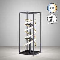 Fischer & Honsel Design tafellampGian zwart led - 50723 - thumbnail