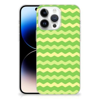 iPhone 14 Pro Max | TPU bumper | Waves Green