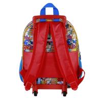 Sonic The Hedgehog 3D Backpack with Wheels Unstoppable Blue Small - thumbnail
