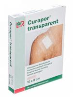 Curapor Transparant 10 x 8cm steriel 5 Stuks - thumbnail
