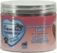 Renske hond gezonde beloning mini hartjes zalm - thumbnail