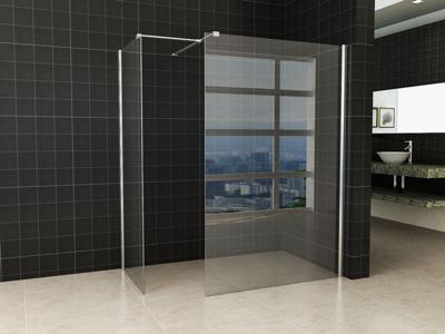 Wiesbaden inloopdouche combinatie-set 1300x900x2000 10 mm nano
