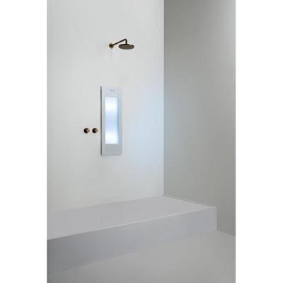 Sunshower Round Small Plus infrarood en UV licht inbouw 95x33x10cm White S0600-S0101
