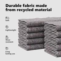 VidaXL Verhuisdekens 25 pcs grijs 150 x 200 cm stof - thumbnail