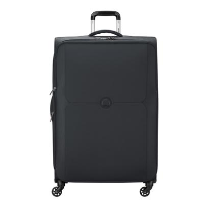 Delsey Mercure 4 Wheel Expandable Trolley 79 black Zachte koffer