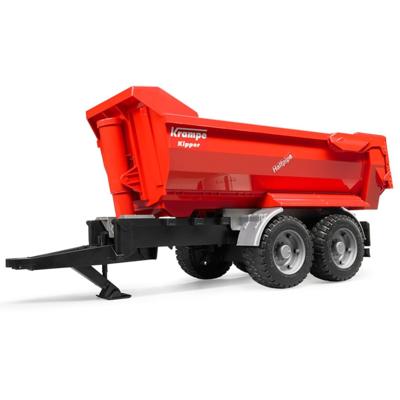 Bruder Krampe tandem-halfpipe aanhanger