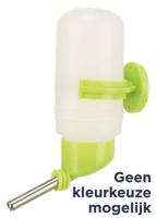 TRIXIE DRINKFLES KUNSTSTOF MET SCHROEFBEVESTIGING ASSORTI 250 ML 12 ST - thumbnail