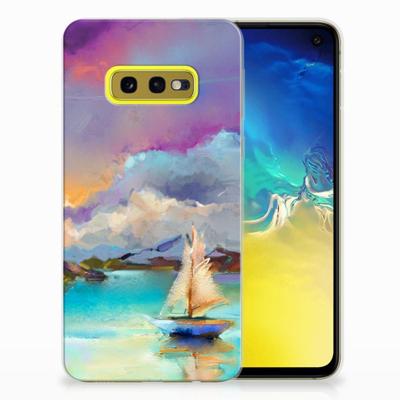 Smartphone hoesje Samsung Galaxy S10e Boat Smartphone hoesje Samsung Galaxy S10e Boat