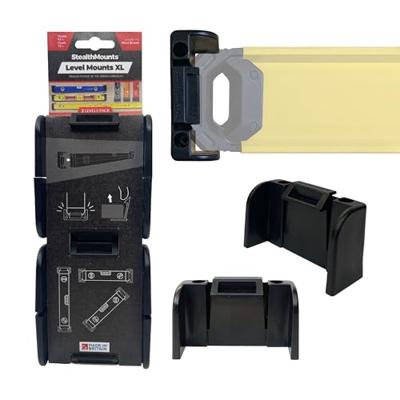 Stealthmounts Waterpasbevestiging XL | Zwart - OM-LM-XL-BLK-2 Stealthmounts Waterpasbevestiging XL | Zwart - OM-LM-XL-BLK-2