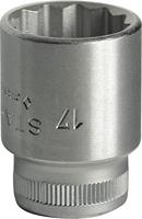 Stahlwille Dopsleutelbit | 3/8 inch 12-kant | sleutelwijdte 17 mm | lengte 31 mm | 1 stuk - 02010017 02010017 - thumbnail