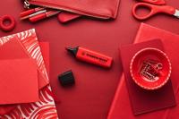 Markeerstift stabilo boss 70/48 echt rood blst à 1 | 10 stuks - thumbnail