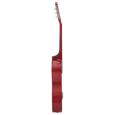 VidaXL Gitaar cutaway met 6 snaren western akoestisch 38" lindenhout - thumbnail