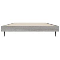 Bedframe bewerkt hout grijs sonoma eikenkleurig 90x200 cm - thumbnail