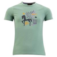 BR Mini Horse T-shirt groen maat:140 - thumbnail