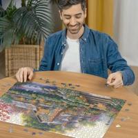 Ravensburger Legpuzzel romantische cottage, 1000st. - thumbnail